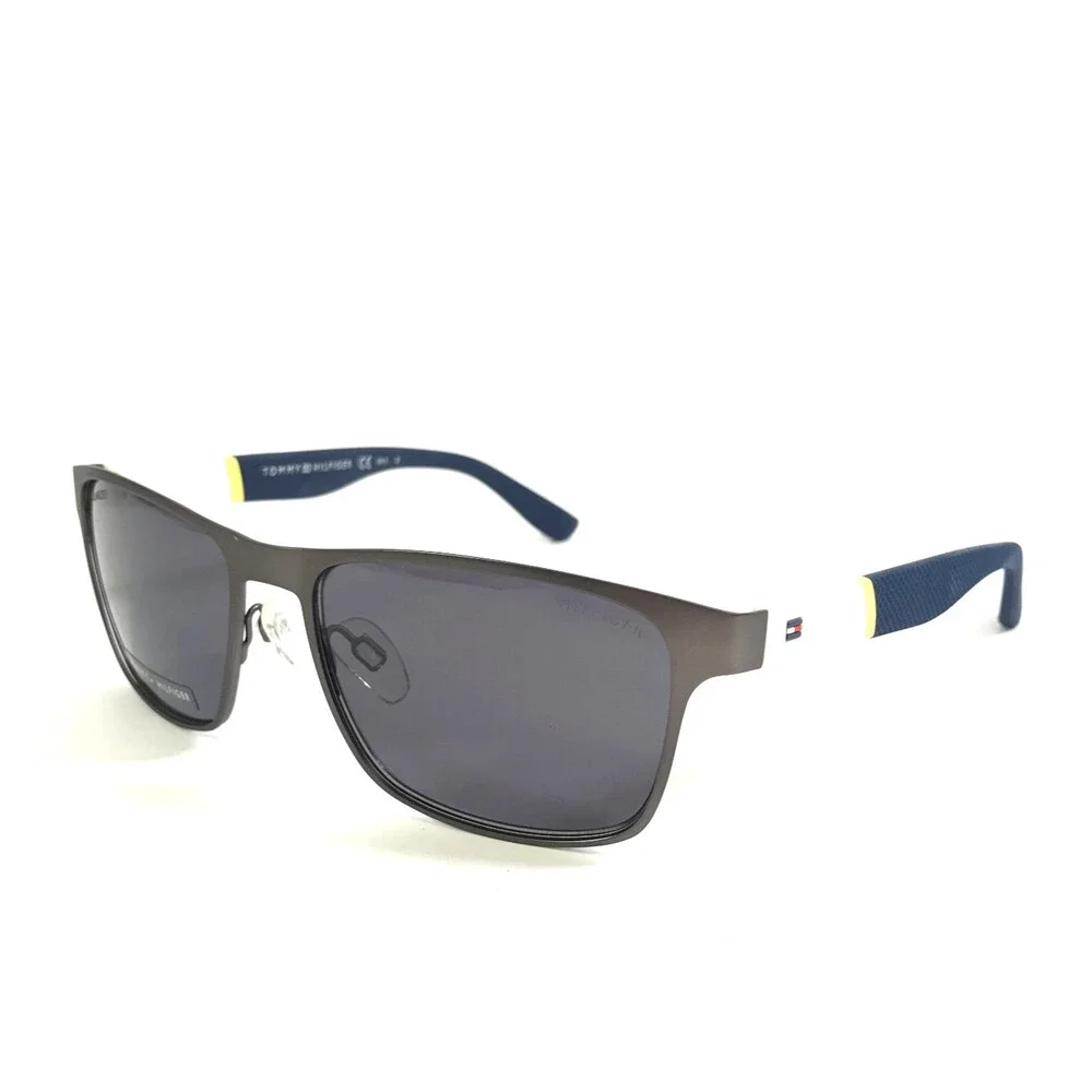 Tommy Hilfiger Sunglasses TH1283/S FO53H Gray Frames with Gray Polarized Lenses